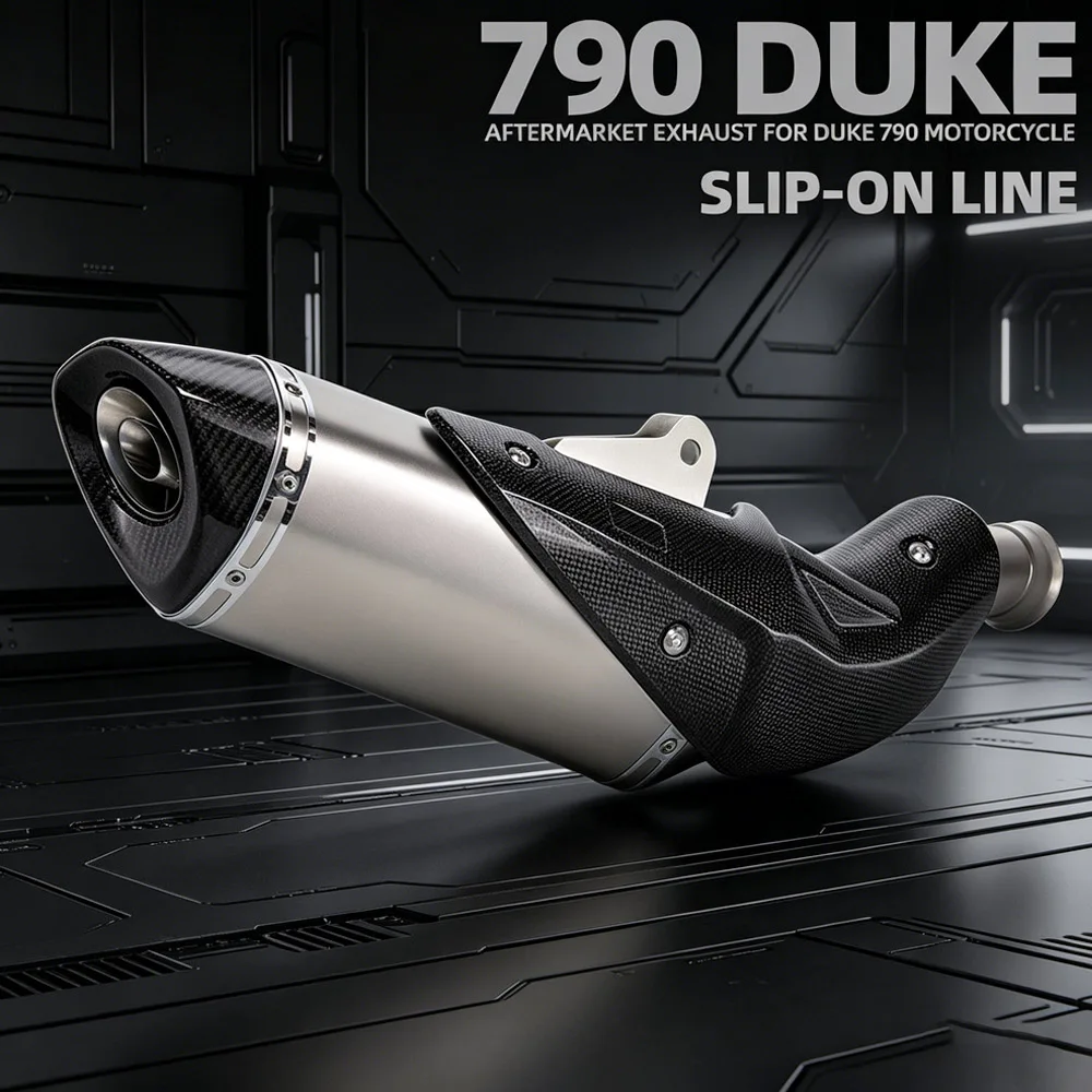 Duke790 Exhaust Muffler For Duke790 duke890 790/890 DUKE R/GP Motorcycle Escape Tail Tube Slip on Line Muffler With DB Killer
Duke790 Exhaust Muffler For Duke790 duke890 790/890 DUKE R/GP Motorcycle Escape Tail Tube Slip on Line Muffler With DB Killer