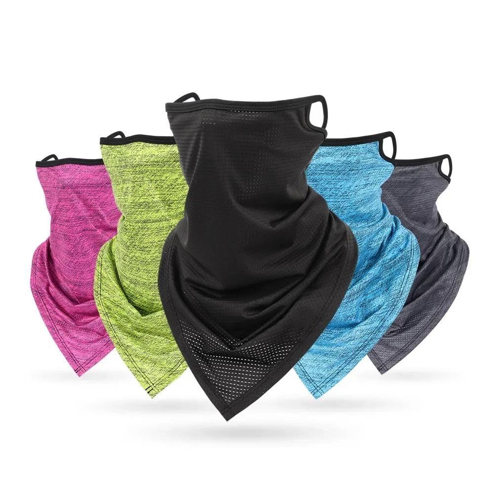 Summer Unisex Mask Face Scarf Earloops Bicycle Headgear Cycling Bandana Sun-proof Breathable Ice Silk Outdoor Neck Face Gaiter
Summer Unisex Mask Face Scarf Earloops Bicycle Headgear Cycling Bandana Sun-proof Breathable Ice Silk Outdoor Neck Face Gaiter