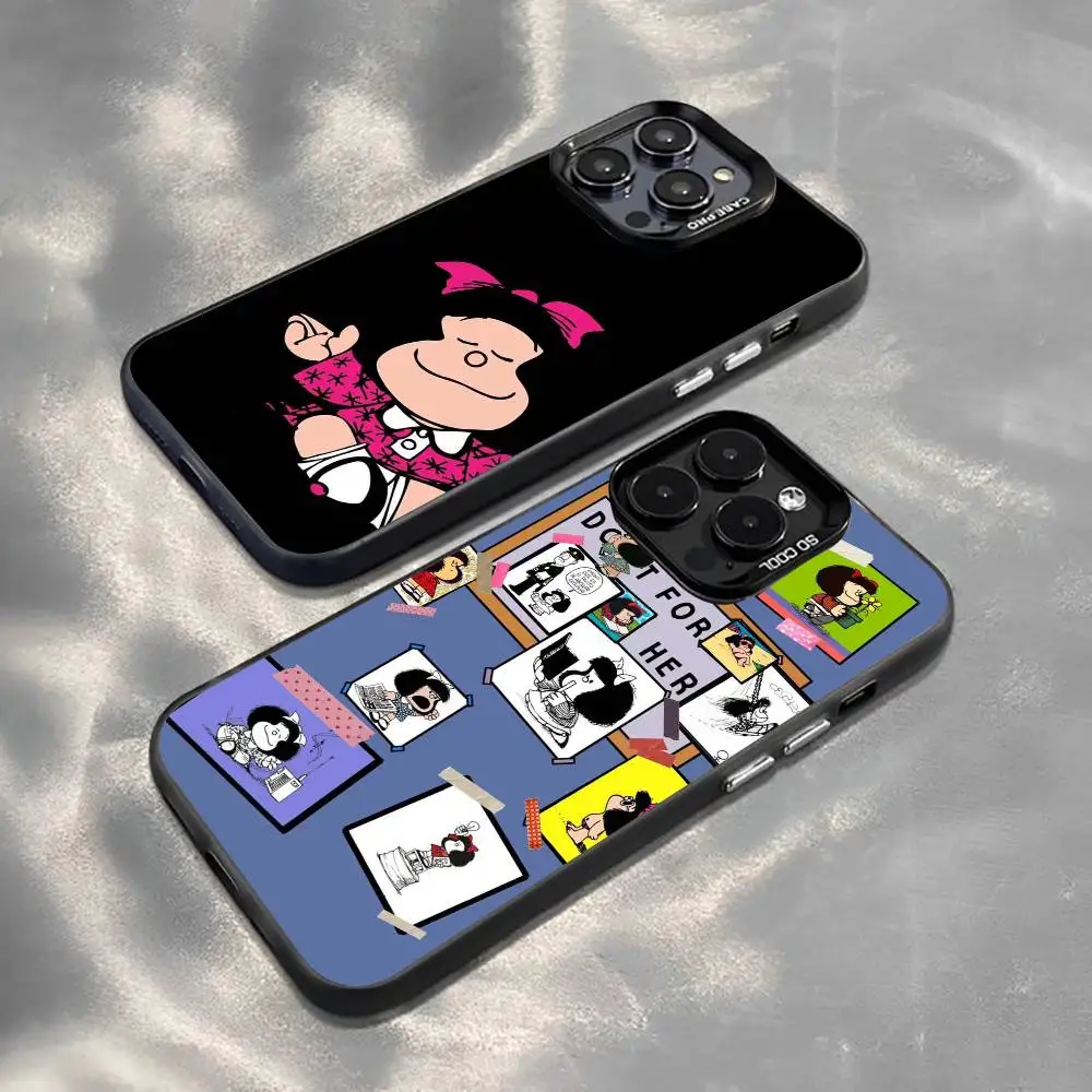 L-Lovely Cartoon M-Mafalda Phone Case For iPhone 17,16,15,14,13,12,11 Plus,Pro Max,XS,Colorful Silver Black Cover
L-Lovely Cartoon M-Mafalda Phone Case For iPhone 17,16,15,14,13,12,11 Plus,Pro Max,XS,Colorful Silver Black Cover
