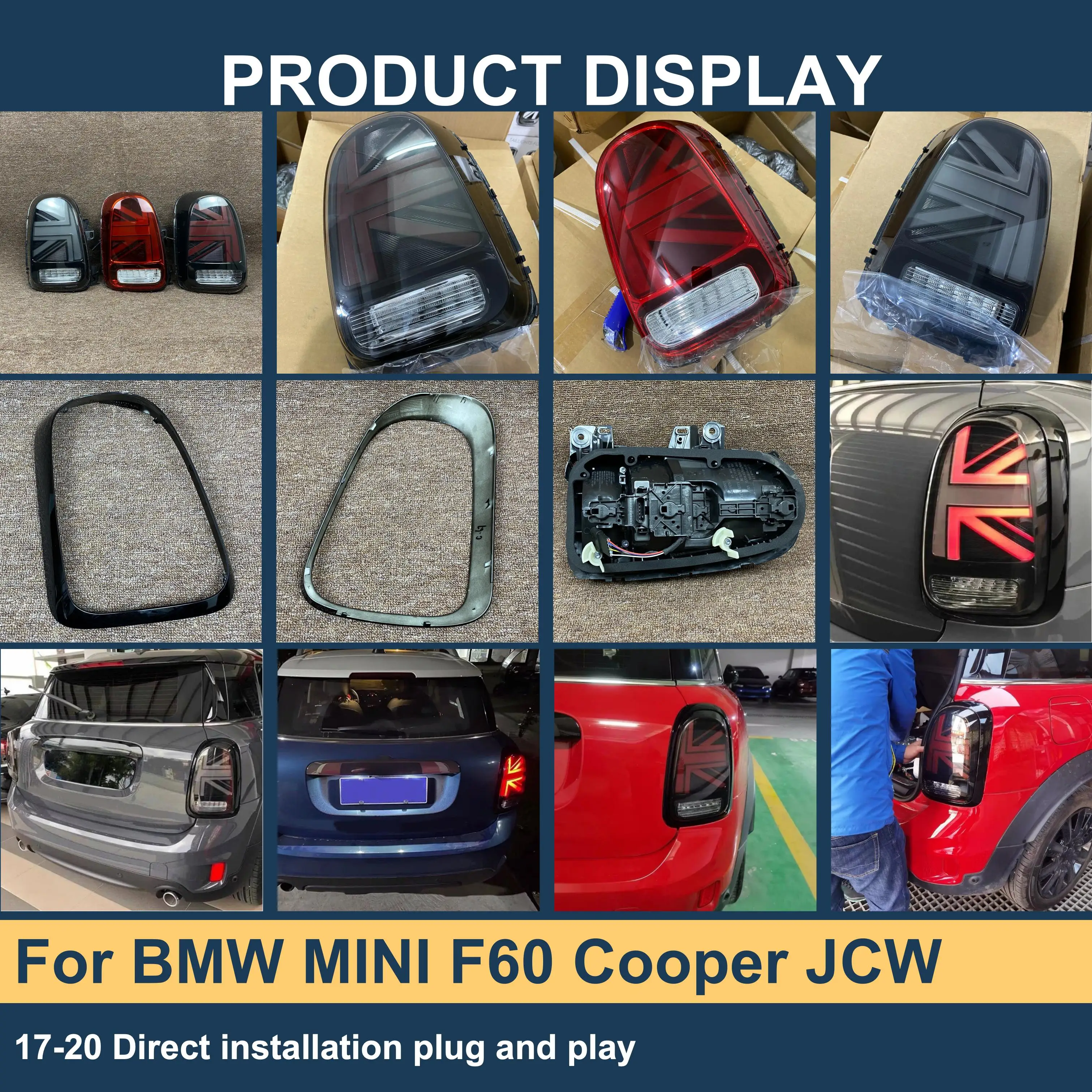 J ONE Led Light Car Tail Lights For BMW For MINI F60 Cooper JCW 2017-2020 For MINI F60 Rear Tail Light
J ONE Led Light Car Tail Lights For BMW For MINI F60 Cooper JCW 2017-2020 For MINI F60 Rear Tail Light