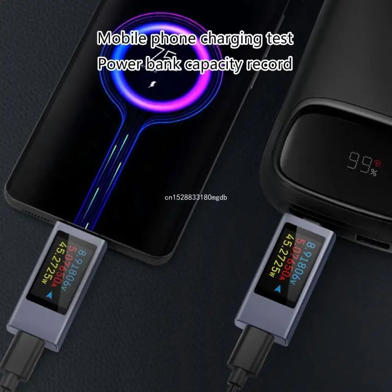 Efficient Type C Tester Phone Charging Tester Practical Tester for Fast Charging Dropship
Efficient Type C Tester Phone Charging Tester Practical Tester for Fast Charging Dropship