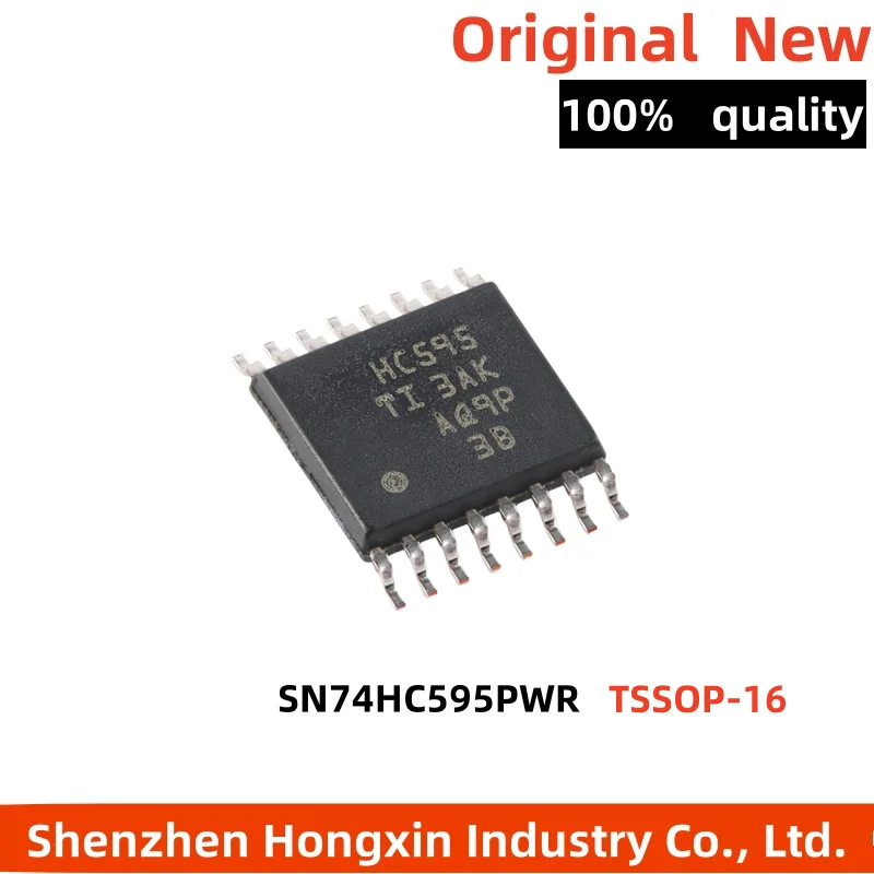 10 pieces SMT SN74HC595PWR TSSOP-16 8-bit shift register logic chips
10 pieces SMT SN74HC595PWR TSSOP-16 8-bit shift register logic chips
