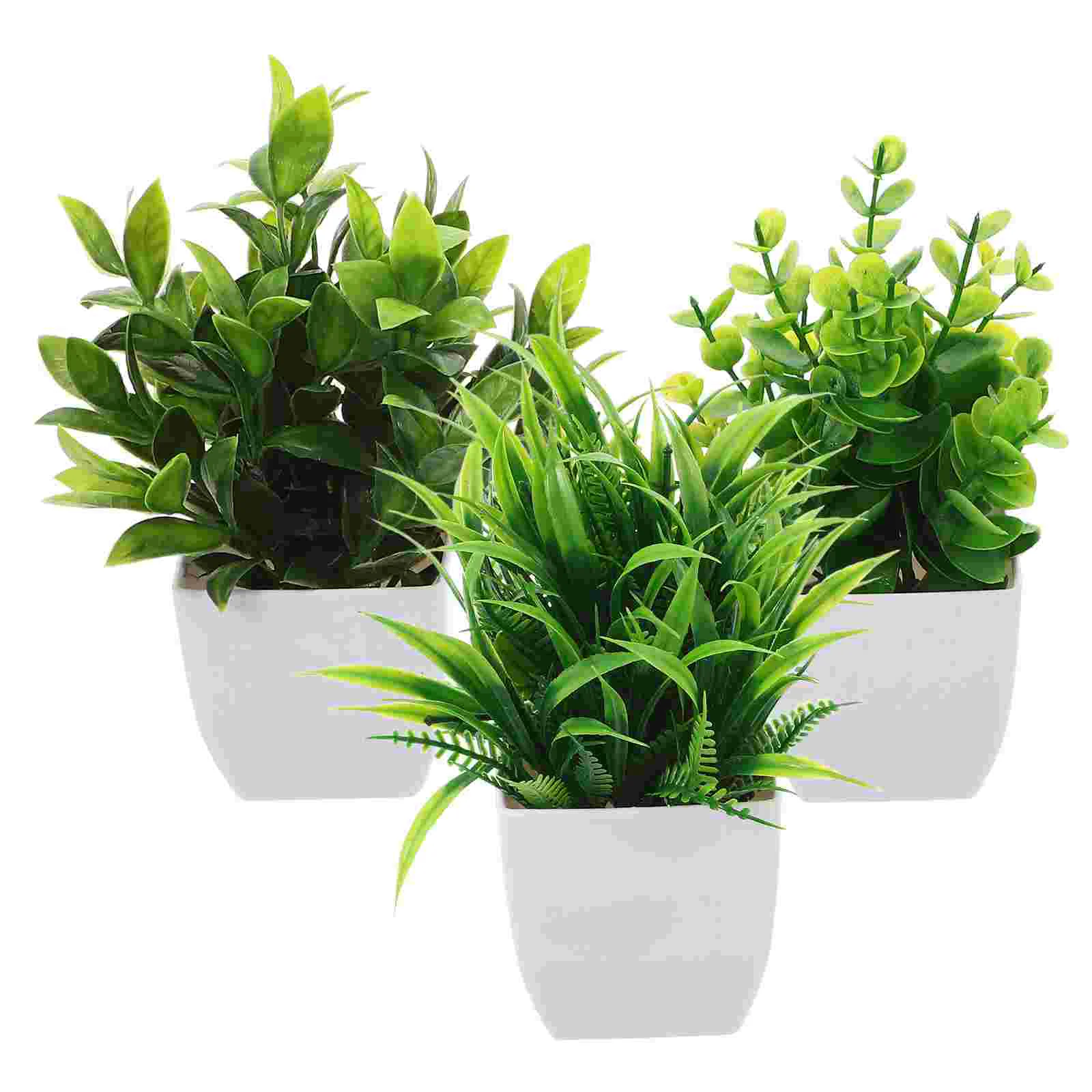 3 Pcs Artificial Potted Plant Flowers for Vase Green Leaves Bundle Decorate Plants Home Indoor Pp Succulent Outdoor
3 Pcs Artificial Potted Plant Flowers for Vase Green Leaves Bundle Decorate Plants Home Indoor Pp Succulent Outdoor