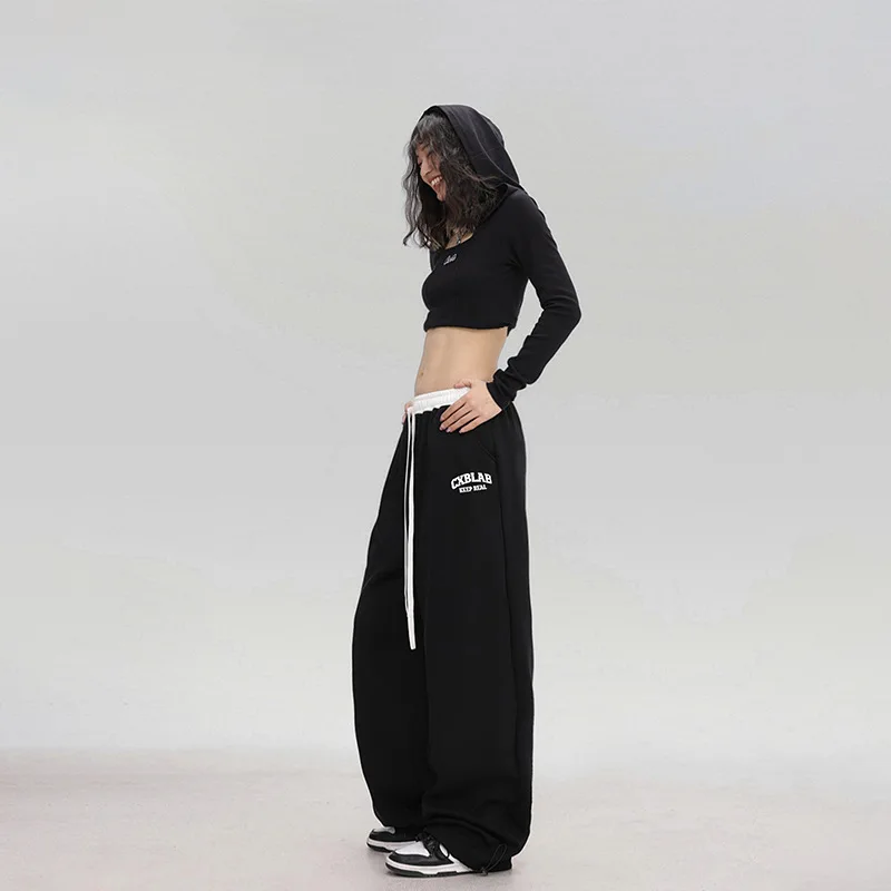 Drawstring Street Dance Hip Hop Trousers Women's,Spring Fall New Arrival Street Casual Pants Woman 
Drawstring Street Dance Hip Hop Trousers Women's,Spring Fall New Arrival Street Casual Pants Woman