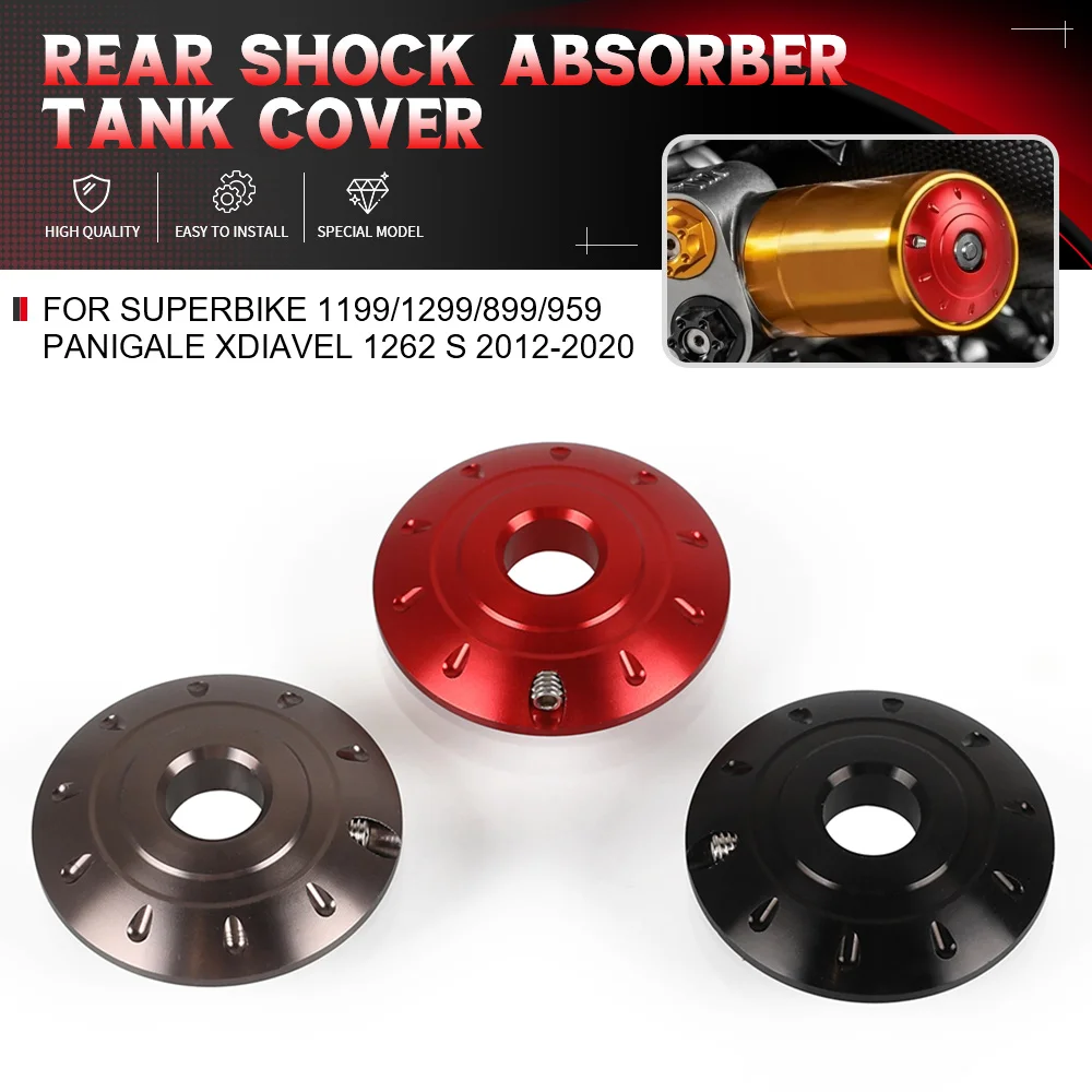 For Ducati SUPERBIKE 1199/1299/899/959 Panigale XDIAVEL 1262 S 2012-2020 Motorcycles Accessories Rear Shock Absorber Tank Cover
For Ducati SUPERBIKE 1199/1299/899/959 Panigale XDIAVEL 1262 S 2012-2020 Motorcycles Accessories Rear Shock Absorber Tank Cover