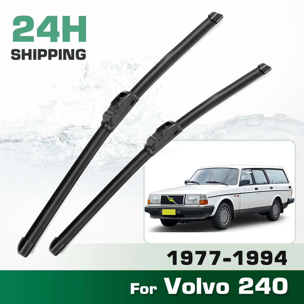 GREATROAD Wiper LHD&RHD Front Wiper Blades Set For Volvo 240 1977-1994 Windshield Windscreen Window Brush 16"+16"
GREATROAD Wiper LHD&RHD Front Wiper Blades Set For Volvo 240 1977-1994 Windshield Windscreen Window Brush 16"+16"