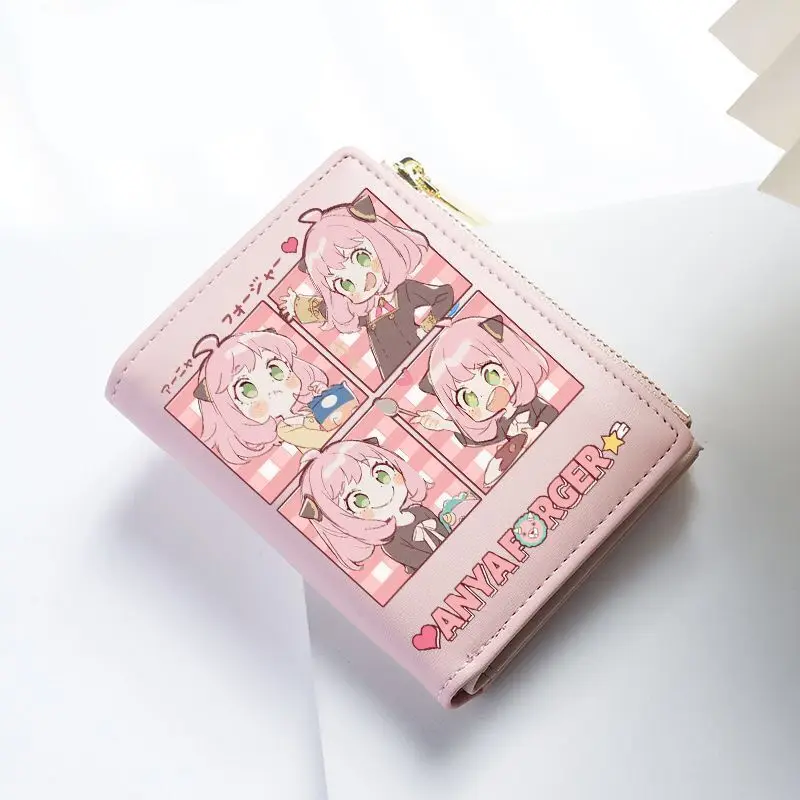 Spy X Family Aniya Merchandise Cute Cartoon Wallet Ins Anime Two-Dimensional Short Coin Purse Anime 
Spy X Family Aniya Merchandise Cute Cartoon Wallet Ins Anime Two-Dimensional Short Coin Purse Anime
