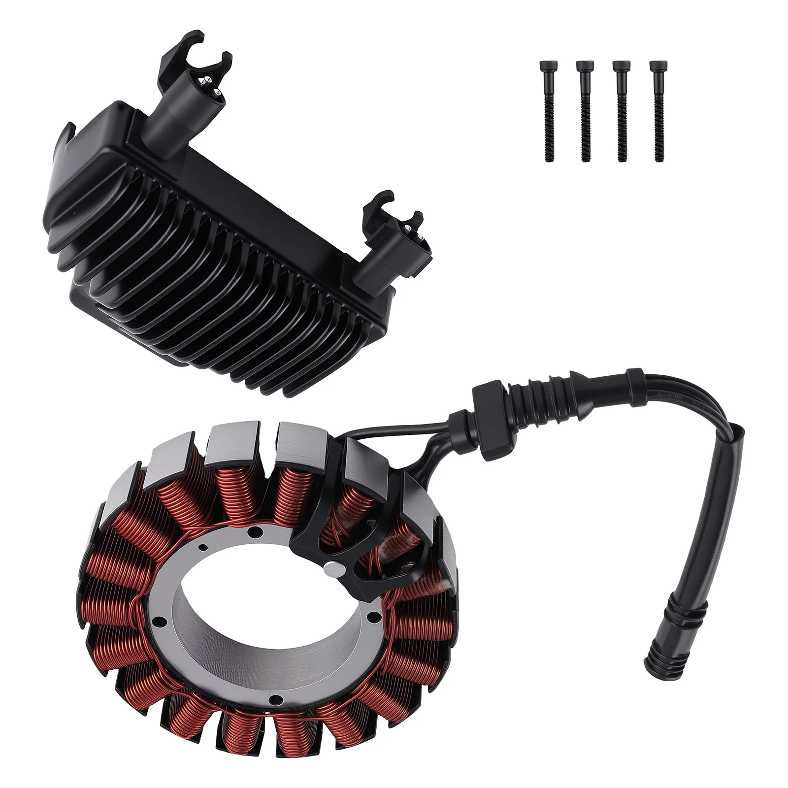 Stator & Voltage Regulator Kit For Harley Davidson Dyna 08-16 30017-08 74631-08A
Stator & Voltage Regulator Kit For Harley Davidson Dyna 08-16 30017-08 74631-08A