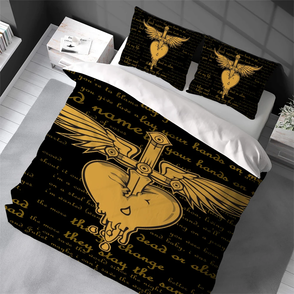Band B-Bon J-Jovi Duvet Cover Set Soft Wash Bed 3 Piece Summer Comfortable Student Dormitory Home Baby Bedding Best seller
Band B-Bon J-Jovi Duvet Cover Set Soft Wash Bed 3 Piece Summer Comfortable Student Dormitory Home Baby Bedding Best seller