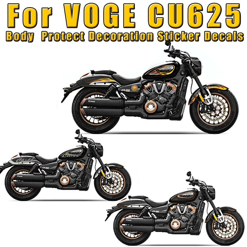 Motorcycle Modification Body Decal Personalized Waterproof Protection Decorative Stickers For VOGE CU625 CU 625
Motorcycle Modification Body Decal Personalized Waterproof Protection Decorative Stickers For VOGE CU625 CU 625