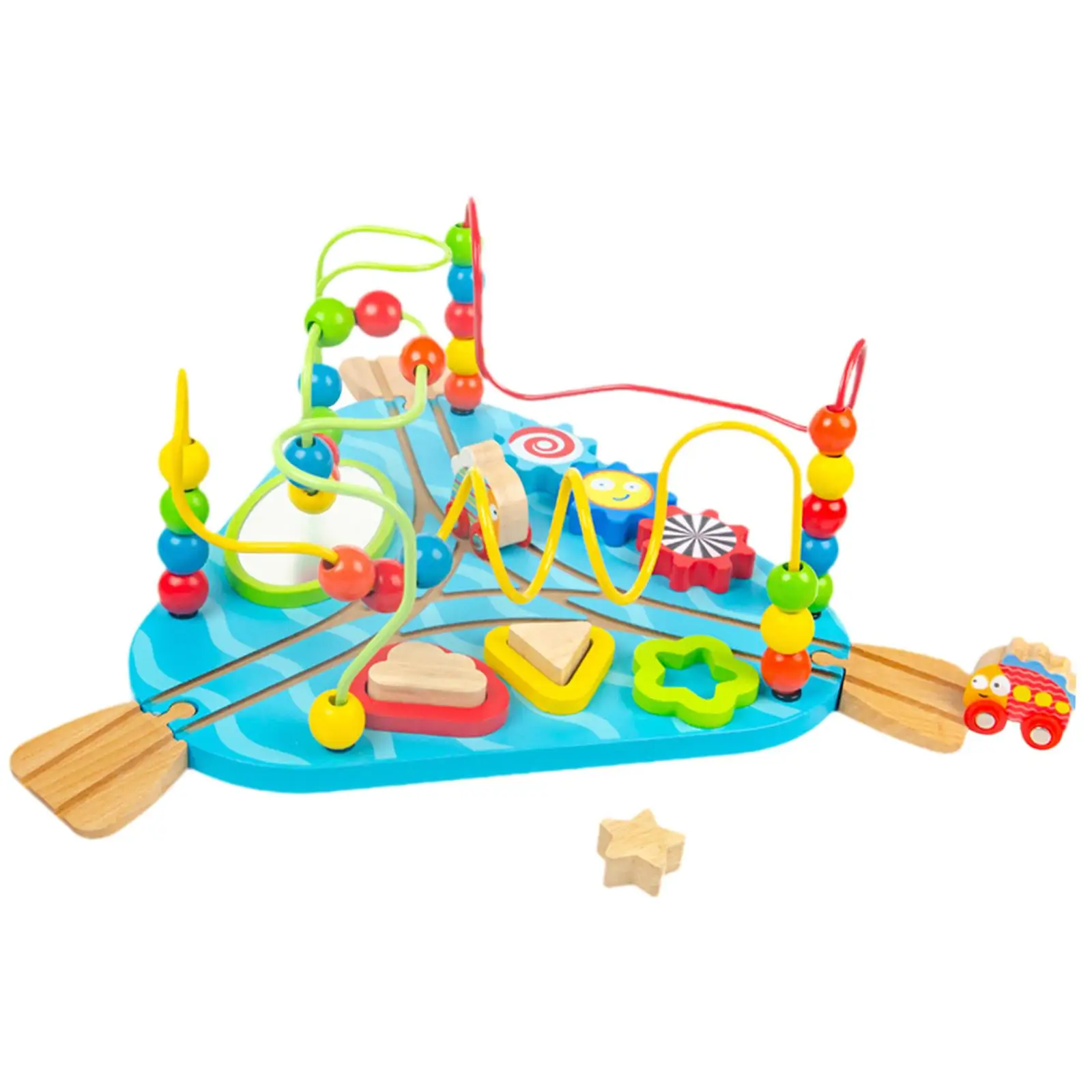 Bead Maze Toy Fine Motor Skills Counting Learning Toy Wooden Bead Toy Educational Circle Toy for Kids Boys Girls New Year Gift
Bead Maze Toy Fine Motor Skills Counting Learning Toy Wooden Bead Toy Educational Circle Toy for Kids Boys Girls New Year Gift
