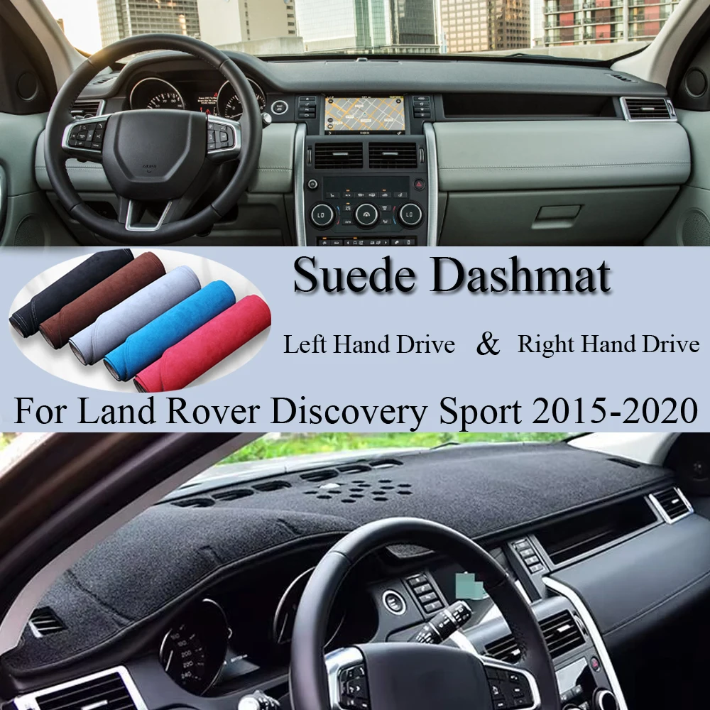 Для Land Rover Discovery Sport 2015 2016 2017 2018 -2020, замшевый кожаный коврик для приборной панели, коврик для приборной панели, коврик, ковер, автомобильные аксессуары
Для Land Rover Discovery Sport 2015 2016 2017 2018 -2020, замшевый кожаный коврик для приборной панели, коврик для приборной панели, коврик, ковер, автомобильные аксессуары