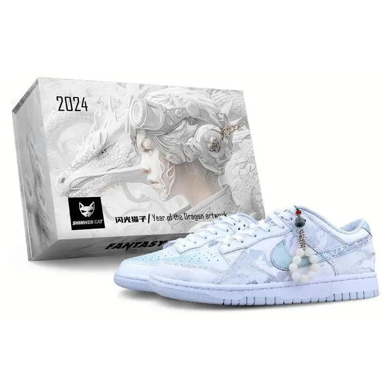 【Настроить】Nike Dunk Обувь для скейтбординга Унисекс Низкие серые/зеленые/белые кроссовки HF0730-160
【Настроить】Nike Dunk Обувь для скейтбординга Унисекс Низкие серые/зеленые/белые кроссовки HF0730-160
