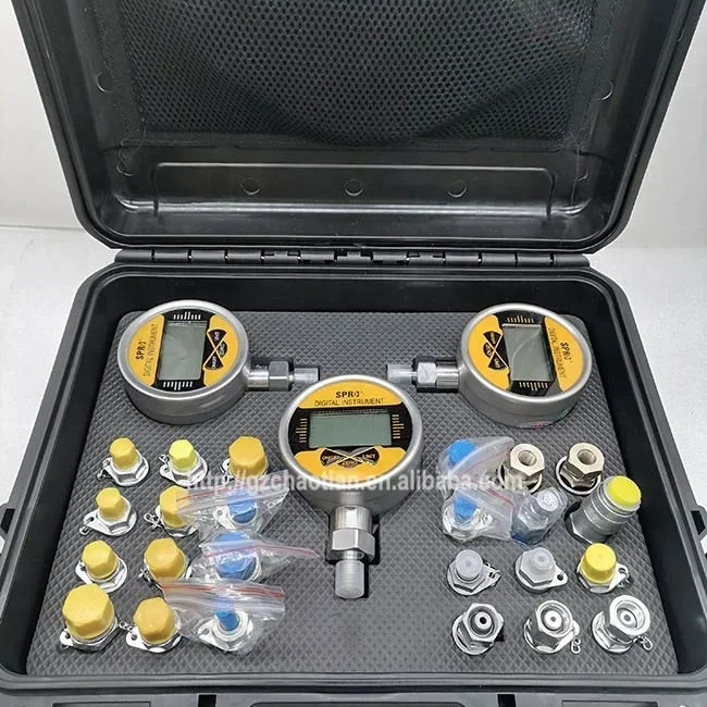 Digital hydraulic pressure gauges set hydraulic pressure test kit excavator pressure gauge for construction works available
Digital hydraulic pressure gauges set hydraulic pressure test kit excavator pressure gauge for construction works available