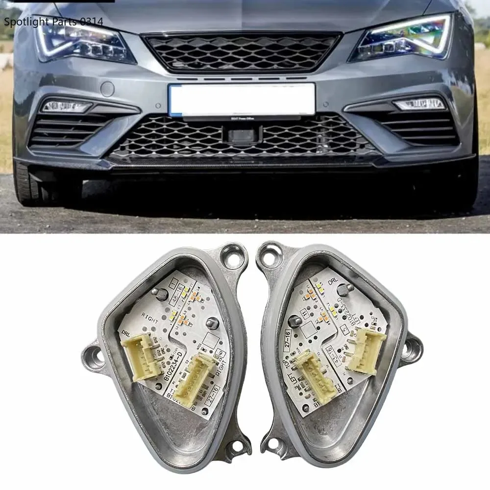 5F0941475A 5F0941476A New Headlight Daytime Running Light Module LED DRL Angel Eye Module for SEAT Leon MK3 2017 2018 2019 2020
5F0941475A 5F0941476A New Headlight Daytime Running Light Module LED DRL Angel Eye Module for SEAT Leon MK3 2017 2018 2019 2020