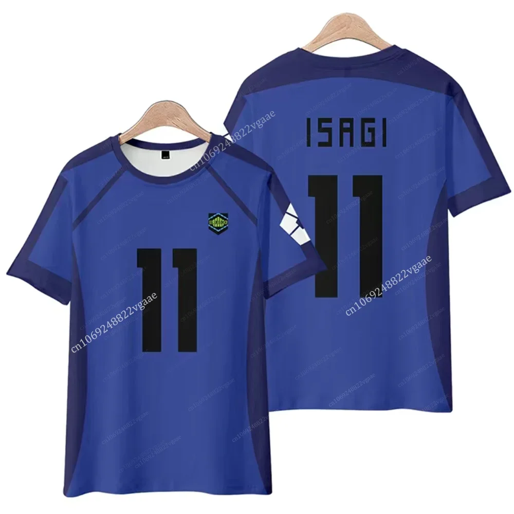 Japanese Anime Blue Lock Jersey T Shirt For Kids Boys Short Sleeve Tshirt Men Tracksuit Football Uniform Cosplay
Japanese Anime Blue Lock Jersey T Shirt For Kids Boys Short Sleeve Tshirt Men Tracksuit Football Uniform Cosplay