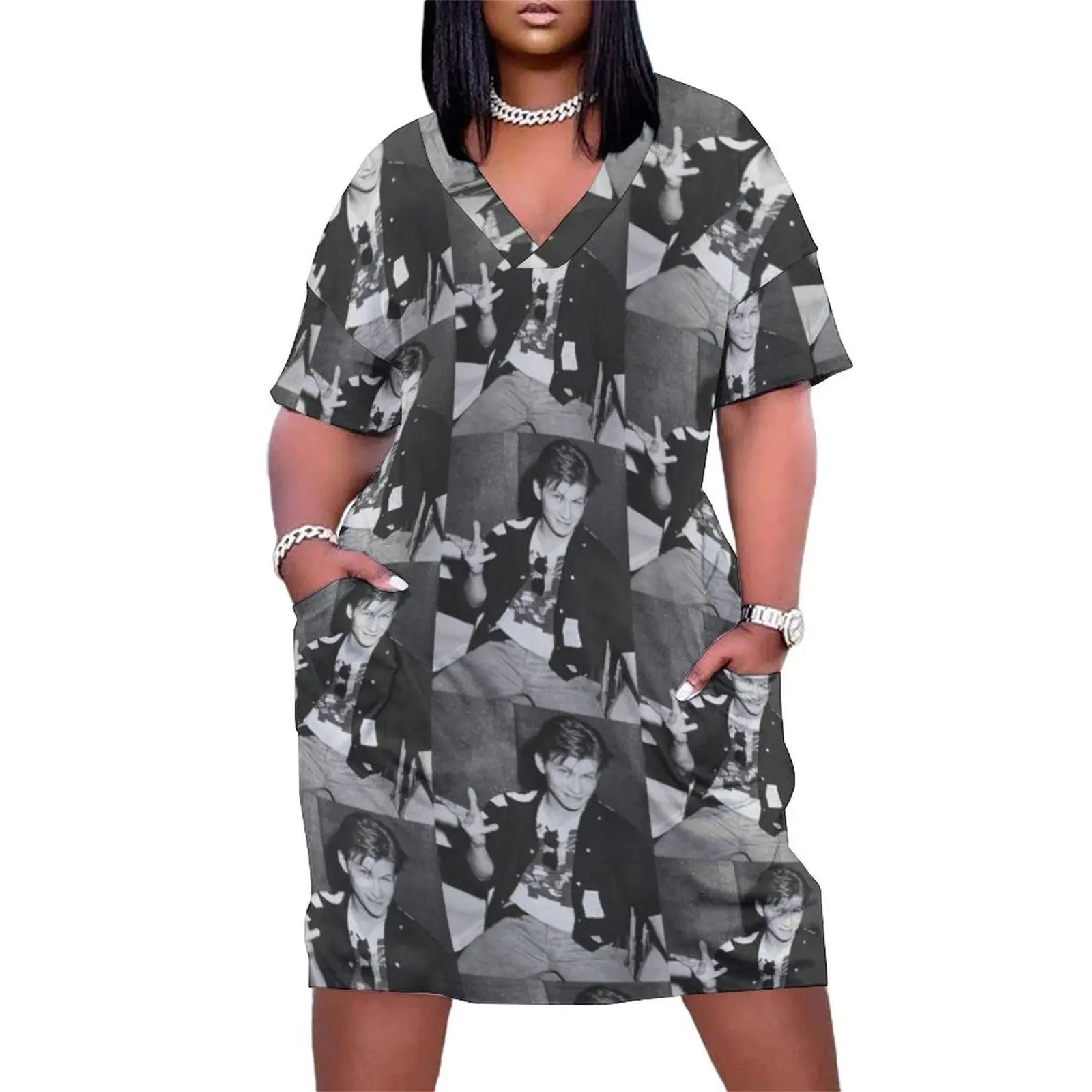 Young 80s Christian Slater Loose Pocket Dress evening dresses women Dress woman
Young 80s Christian Slater Loose Pocket Dress evening dresses women Dress woman