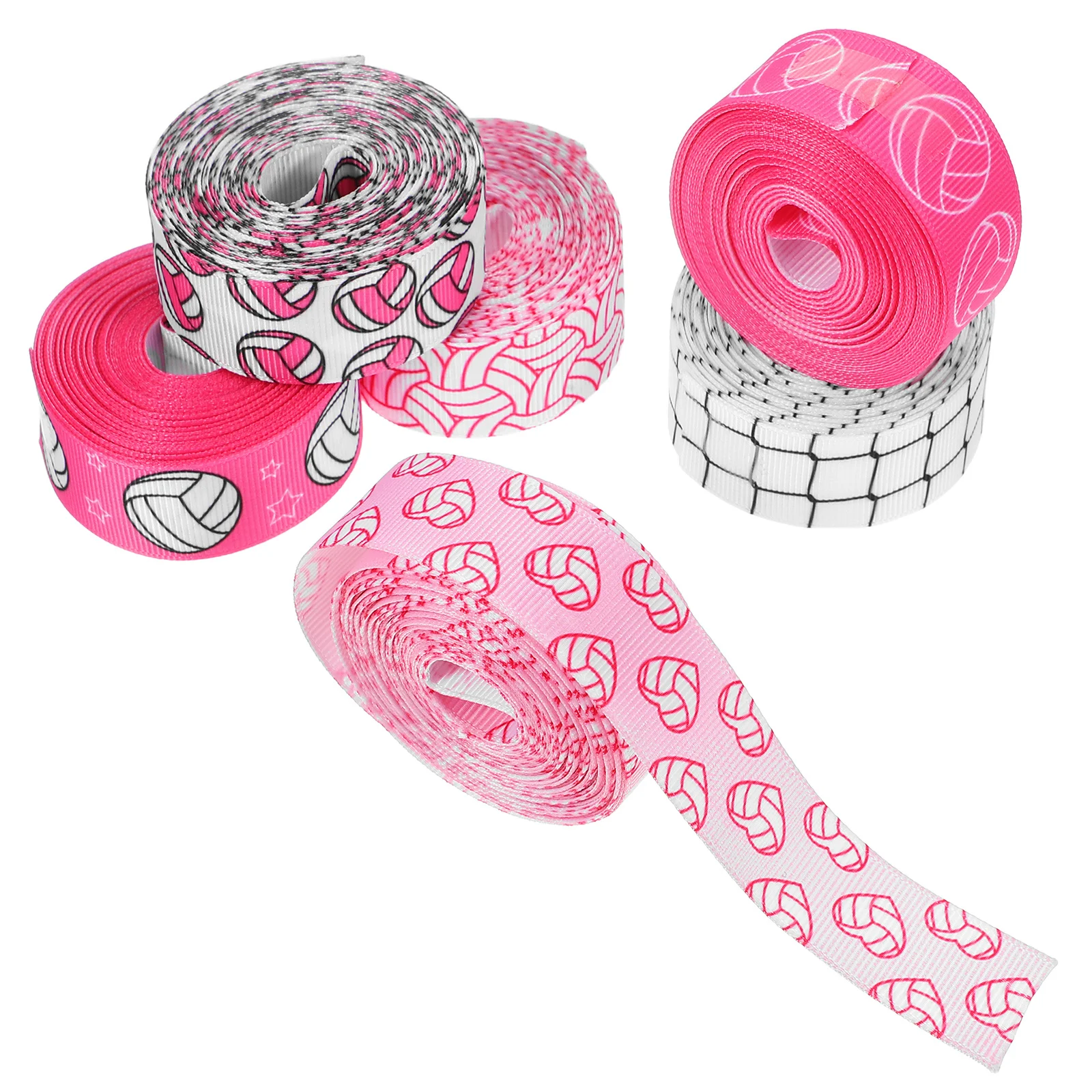 6pcs Volleyball Ribbon 5 Yards Pink Grosgrain Craft Ribbon For Diy Wrapping Sewing Decorations Sports Party Supplies Handicrafts
6pcs Volleyball Ribbon 5 Yards Pink Grosgrain Craft Ribbon For Diy Wrapping Sewing Decorations Sports Party Supplies Handicrafts