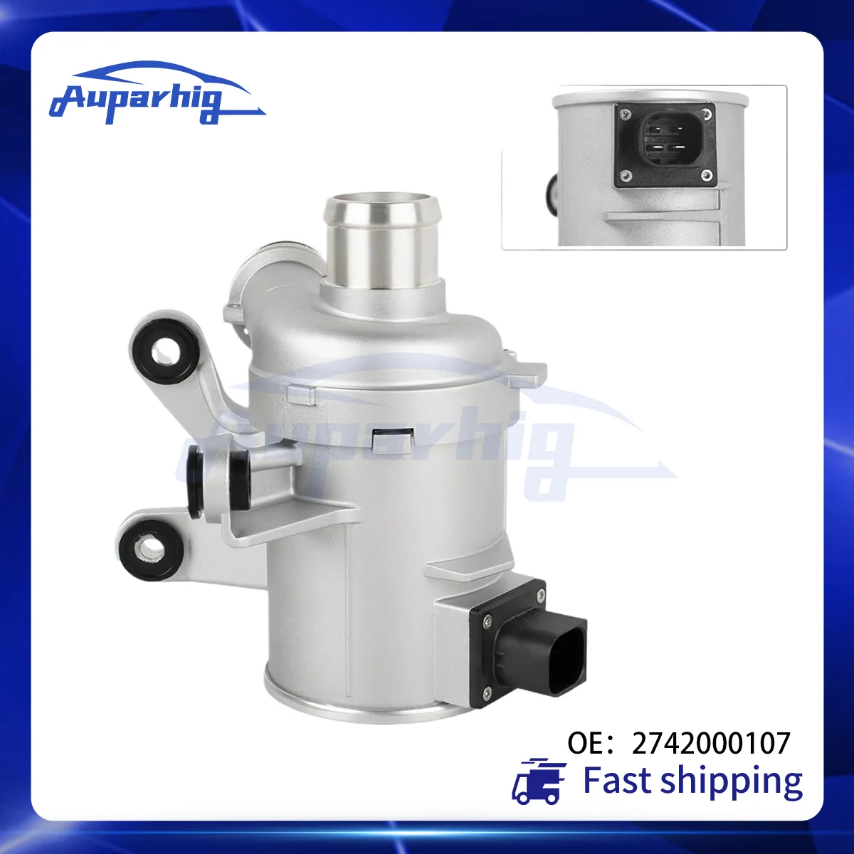 Auparhig Electric Coolant Water Pump 2742000107 For Mercedes Benz M274 C E GLC GLK SLC SLK 2008-2019 OEM Replacement Auto Parts
Auparhig Electric Coolant Water Pump 2742000107 For Mercedes Benz M274 C E GLC GLK SLC SLK 2008-2019 OEM Replacement Auto Parts
