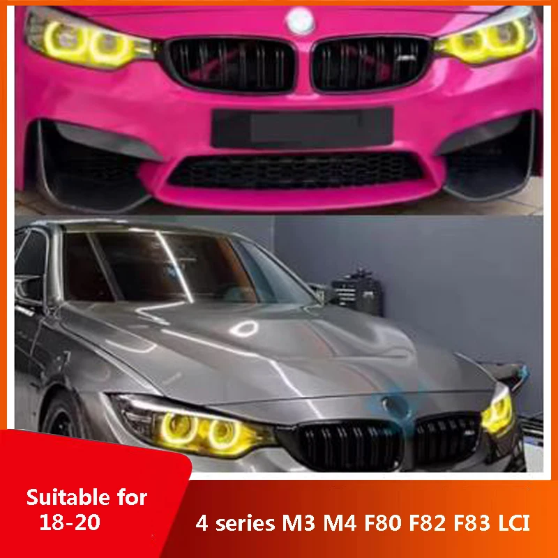 Suitable for Bmw18-20Style4DepartmentM3 M4 F80 F82 F83 LCI Low Configuration YellowRGBDaytime Running Light
Suitable for Bmw18-20Style4DepartmentM3 M4 F80 F82 F83 LCI Low Configuration YellowRGBDaytime Running Light