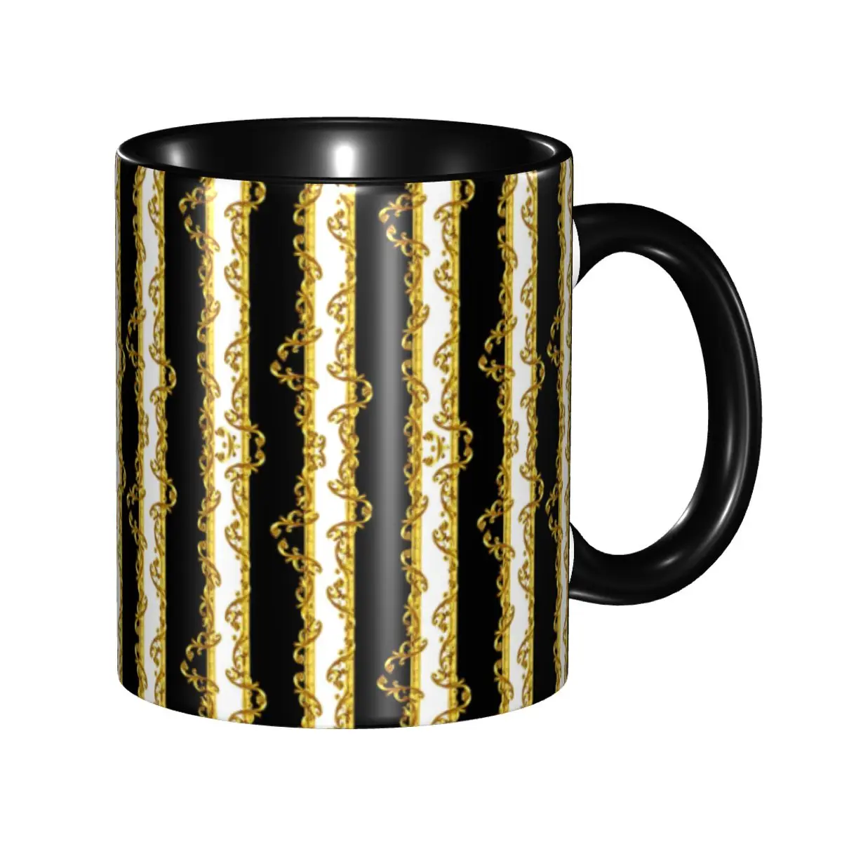 Personalized Baroque Prints Greek Ornament GoldenMeander Meandros Mugs DIY Ceramic Tea Milk Coffee Cups
Personalized Baroque Prints Greek Ornament GoldenMeander Meandros Mugs DIY Ceramic Tea Milk Coffee Cups