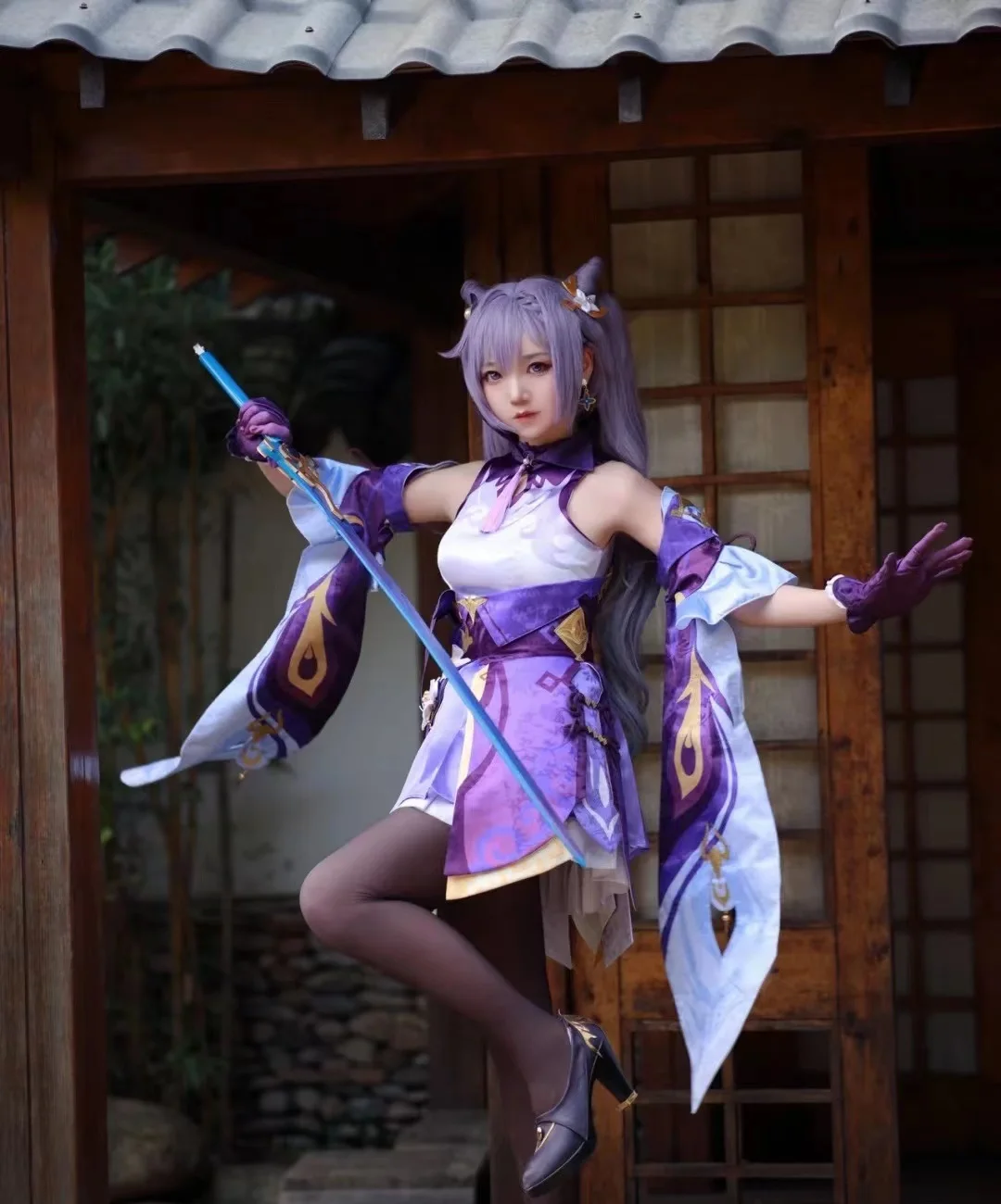 Game Genshin Impact Cosplay Keqing Costume Anime Uniform Dress Clothing Set Wig Halloween Party Outfits for Women
Game Genshin Impact Cosplay Keqing Costume Anime Uniform Dress Clothing Set Wig Halloween Party Outfits for Women