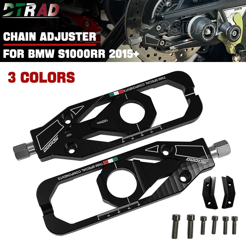 CNC Billet Chain Adjusters New For BMW S1000RR 2009-2018 / 2019-2024 Motorcycle Accessories S1000 RR Rear Wheel Axle Blocks Logo
CNC Billet Chain Adjusters New For BMW S1000RR 2009-2018 / 2019-2024 Motorcycle Accessories S1000 RR Rear Wheel Axle Blocks Logo