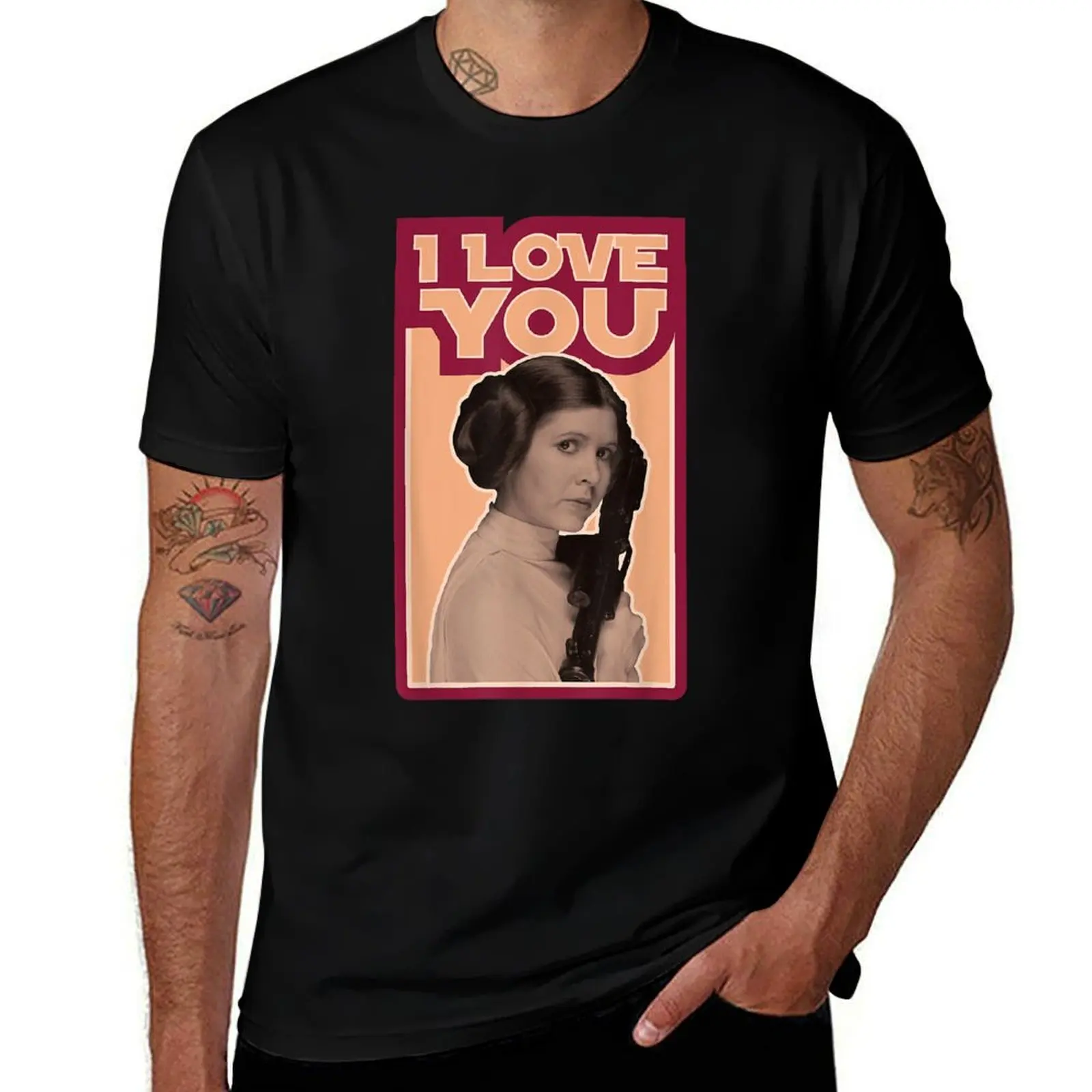 Leia I LOVE YOU Iconic Ep. T-Shirt funny meme t-shirts graphic tee shirt hippie clothes men tshirt
Leia I LOVE YOU Iconic Ep. T-Shirt funny meme t-shirts graphic tee shirt hippie clothes men tshirt