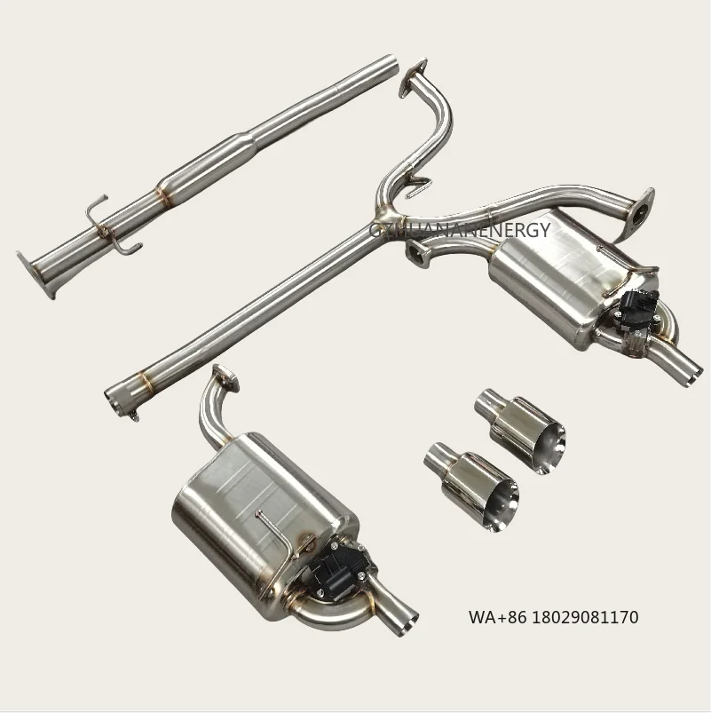 Двойной выхлопной глушитель Valvetronic с регулируемым клапаном, высокопроизводительный, из нержавеющей стали, для Teana 2.0 2013-2015
Двойной выхлопной глушитель Valvetronic с регулируемым клапаном, высокопроизводительный, из нержавеющей стали, для Teana 2.0 2013-2015