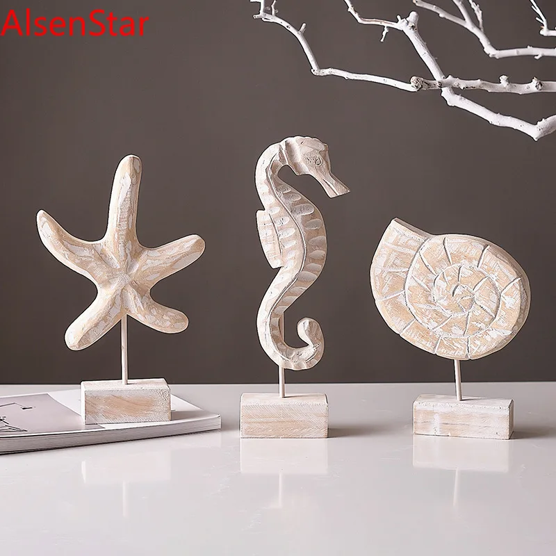 Ocean Them Style Starfish Seahorse Conch Decoration, Wood Furnishing Article, Hand Craft Gifts, Wine Cabinet, Dining Room, Home
Ocean Them Style Starfish Seahorse Conch Decoration, Wood Furnishing Article, Hand Craft Gifts, Wine Cabinet, Dining Room, Home