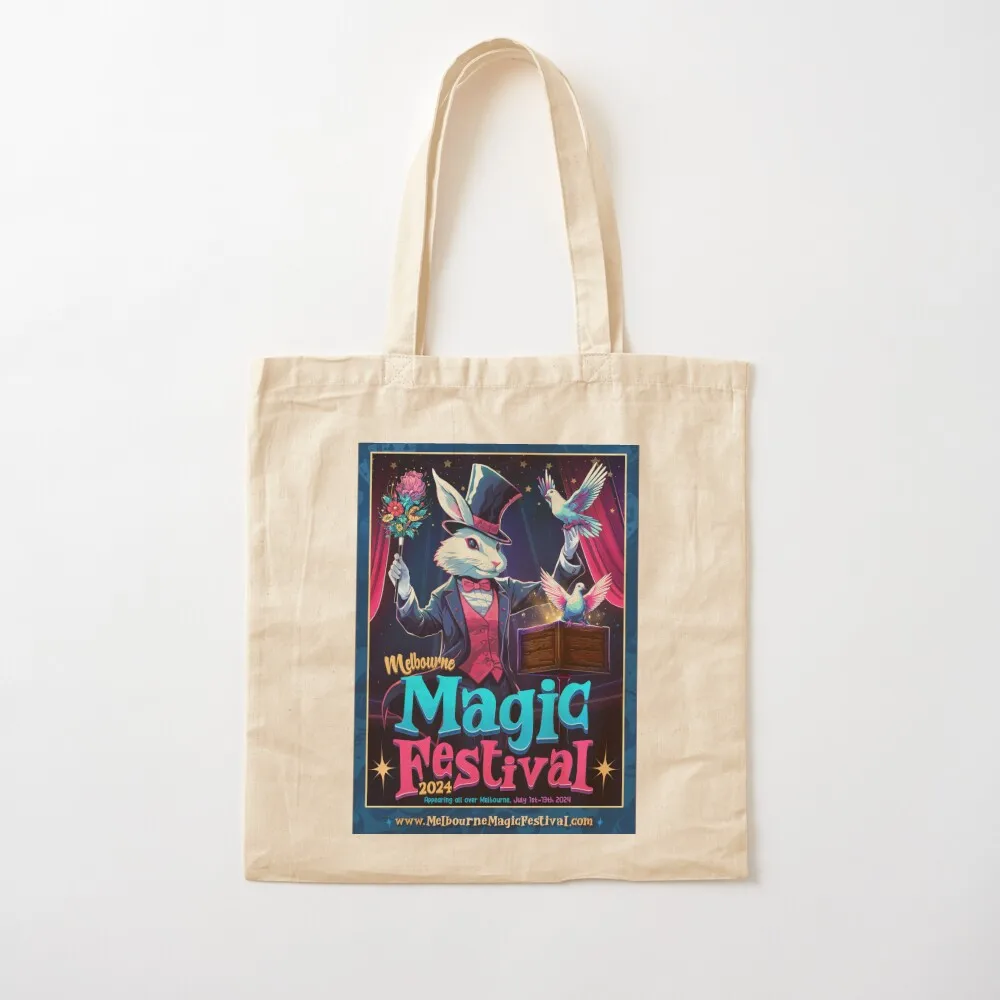 The 2024 Melbourne Magic Festival Poster Tote Bag canvas tote bag Eco bag Canvas Tote
The 2024 Melbourne Magic Festival Poster Tote Bag canvas tote bag Eco bag Canvas Tote