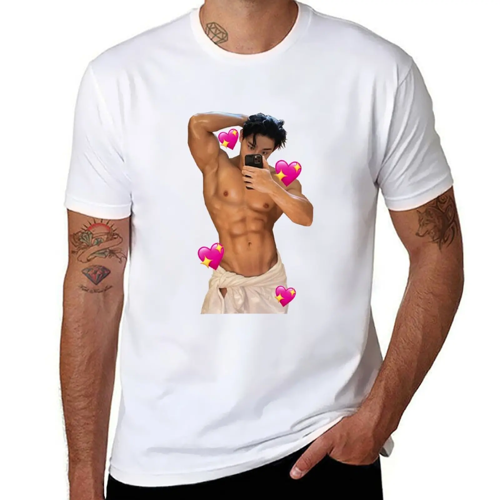 Selca Wonho Towel T-Shirt Urban Style Print T-Shirt
Selca Wonho Towel T-Shirt Urban Style Print T-Shirt
