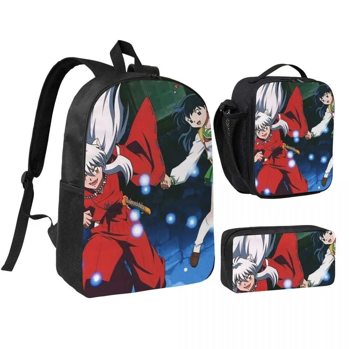 Inuyasha Anime Kagome Higurashi Backpack BookBag School Bag Computer Shoulder Bags 3ps Insulated Lunch Bag Pencil Case
Inuyasha Anime Kagome Higurashi Backpack BookBag School Bag Computer Shoulder Bags 3ps Insulated Lunch Bag Pencil Case