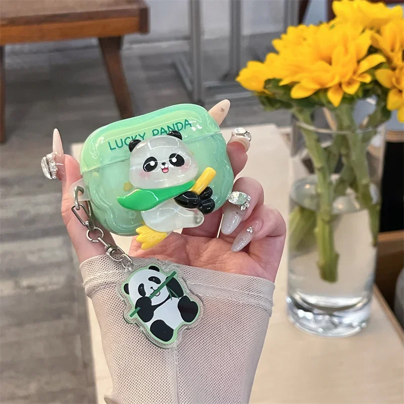 Cute 3D Cartoons Graffiti Panda Earphone Case For Apple Airpods Pro 2 3 1 Cover with Charm Silicone Headphone Charging Cases fun
Cute 3D Cartoons Graffiti Panda Earphone Case For Apple Airpods Pro 2 3 1 Cover with Charm Silicone Headphone Charging Cases fun