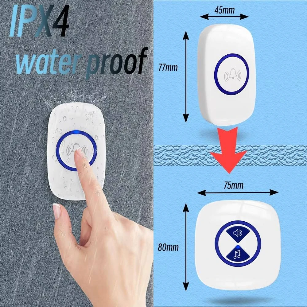 Home elderly call device - wireless home one-button call remote emergency call bell doorbell
Home elderly call device - wireless home one-button call remote emergency call bell doorbell