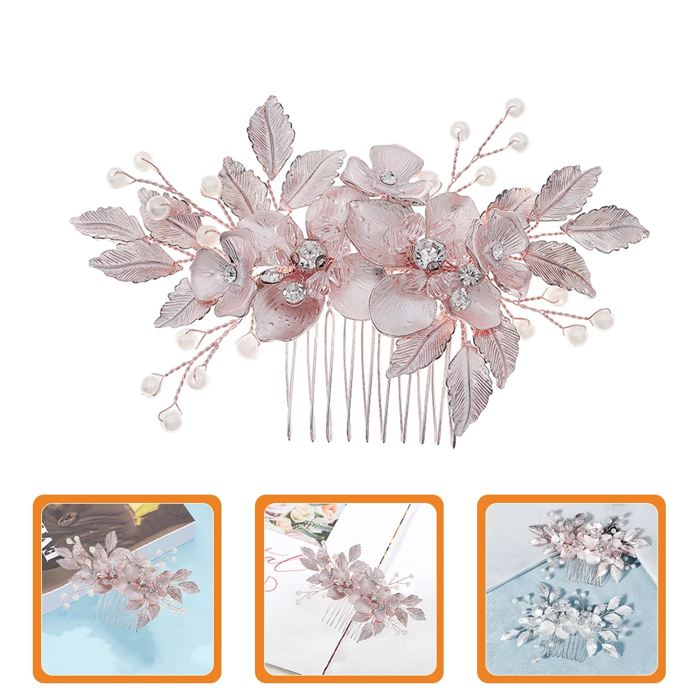 Wedding Hair Clip Bridal Headpiece Rhinestone Flower Women Headdresses Clip Comfortable Hair Accessories Bride
Wedding Hair Clip Bridal Headpiece Rhinestone Flower Women Headdresses Clip Comfortable Hair Accessories Bride