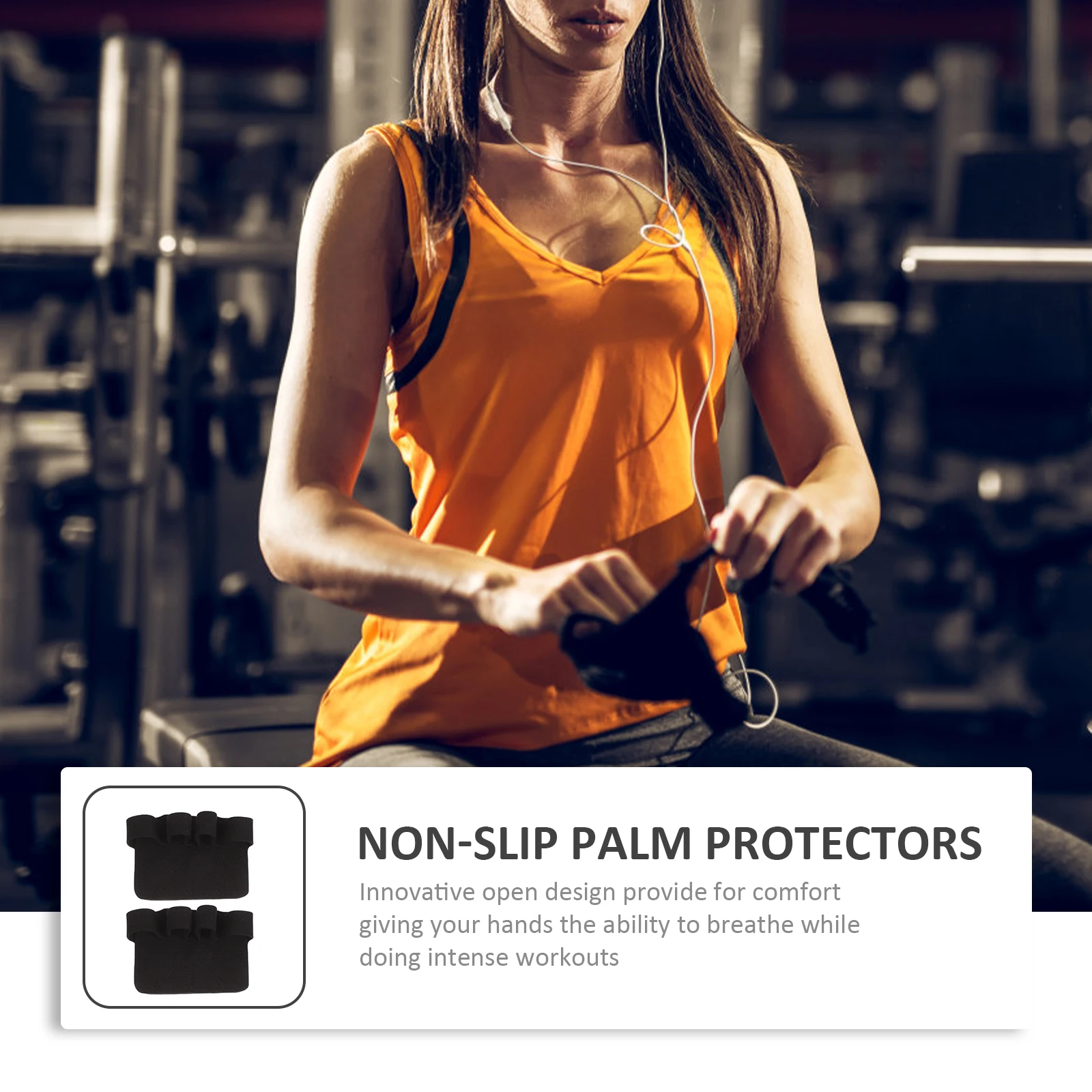 Gray Weightlifting Gloves Palm Protector for Gym Lifting Grips Non Slip Hand Pads Training Wrist Support Fitness
Gray Weightlifting Gloves Palm Protector for Gym Lifting Grips Non Slip Hand Pads Training Wrist Support Fitness