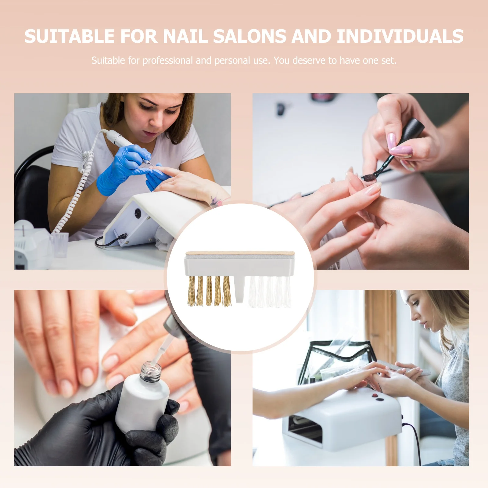 3Pcs Nail Drill Bit Cleaners with Strong Bristles - Copper Wire Brushes for Grinding Head Dust Removal Tool Nail Drill Bit
3Pcs Nail Drill Bit Cleaners with Strong Bristles - Copper Wire Brushes for Grinding Head Dust Removal Tool Nail Drill Bit