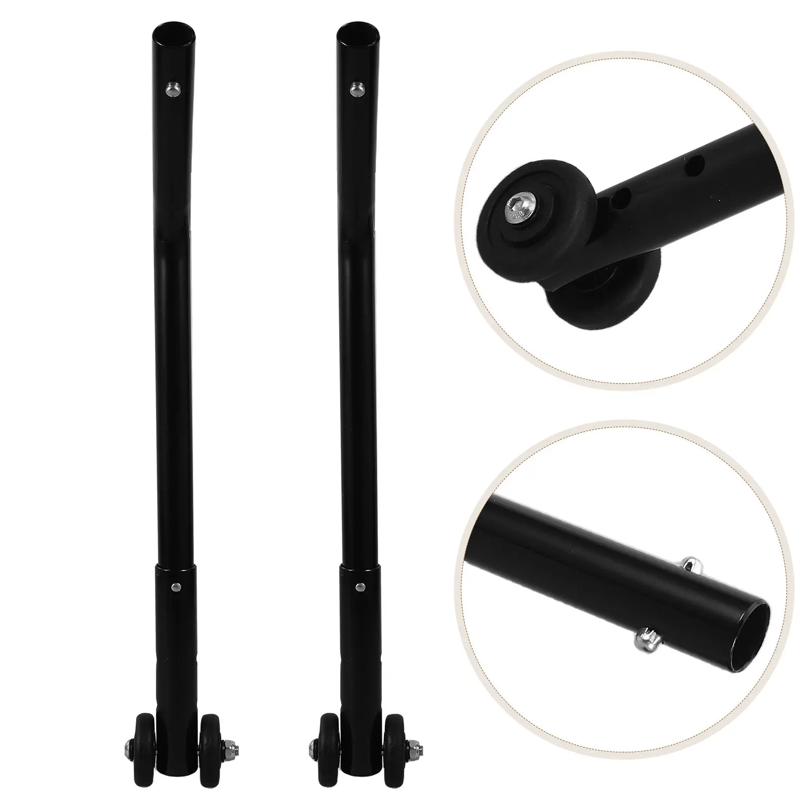 2pcs Anti Tipper For Wheelchair, Wheelchair Rear Anti-tip Device Rear Support Wheel Rear Stability Enhancer Safety Support Parts
2pcs Anti Tipper For Wheelchair, Wheelchair Rear Anti-tip Device Rear Support Wheel Rear Stability Enhancer Safety Support Parts