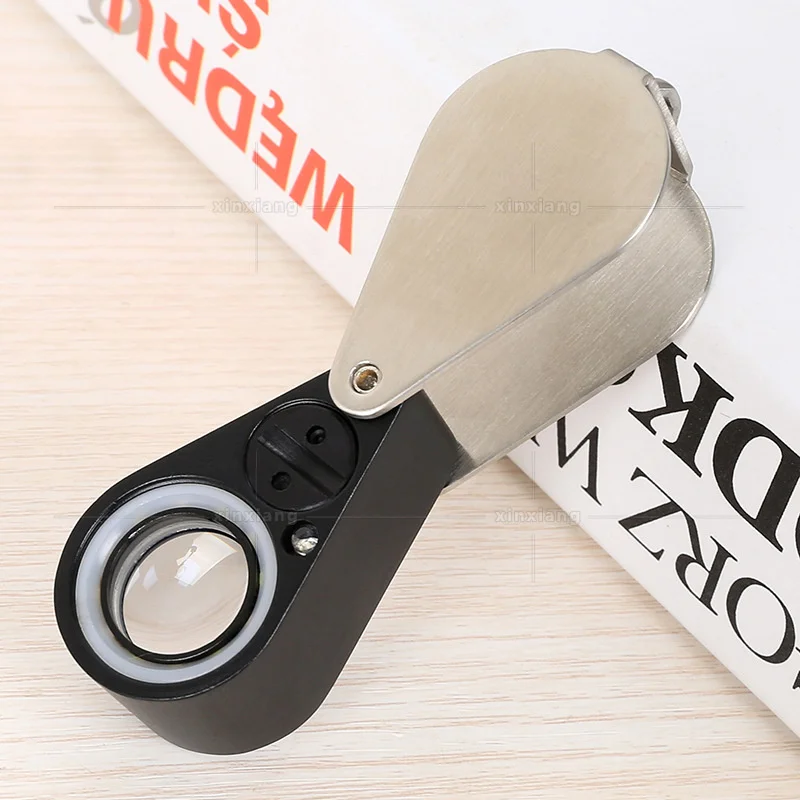 10pcs High Grade 30x Antique Appreciation Magnifying Glass 6 Ring Led Banknote Checking Lights All Optical Jewelry Mirror
10pcs High Grade 30x Antique Appreciation Magnifying Glass 6 Ring Led Banknote Checking Lights All Optical Jewelry Mirror