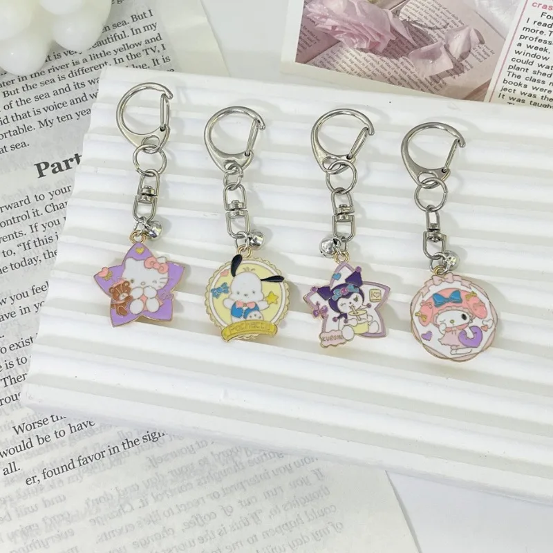 Sanrio Kuromi Melody Hello Kitty Keychain Accessories Anime Cartoon Action Figures Metal Pendant Bags Exquisite Decoration Gifts
Sanrio Kuromi Melody Hello Kitty Keychain Accessories Anime Cartoon Action Figures Metal Pendant Bags Exquisite Decoration Gifts