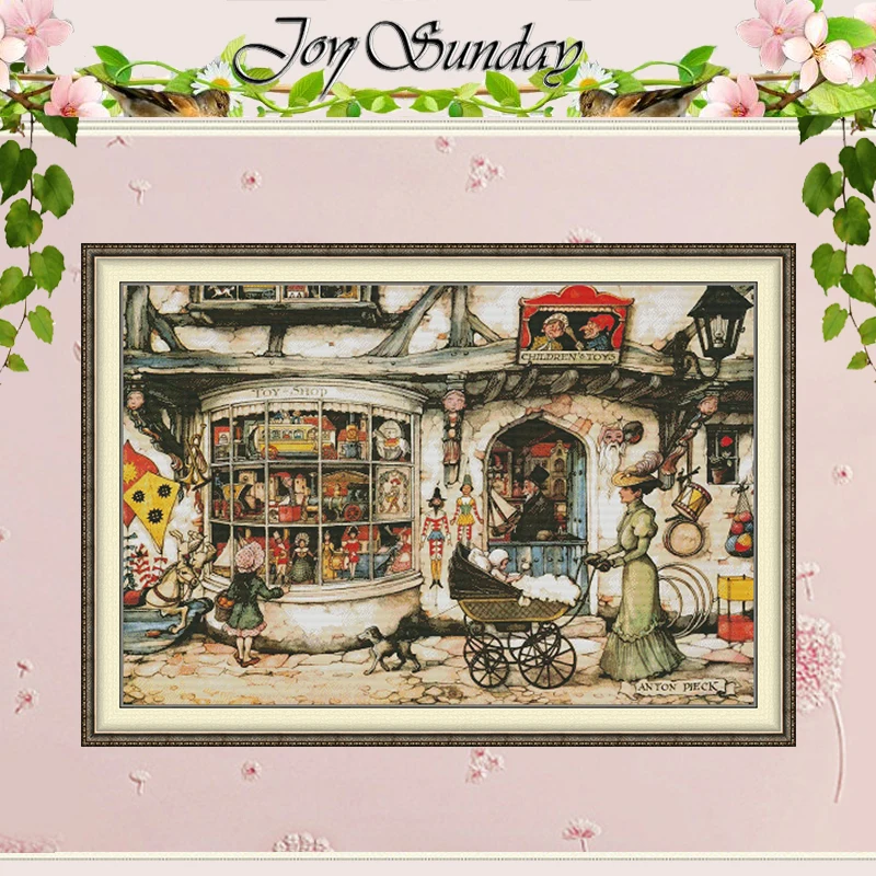 Toy Shop Patterns Counted Cross Stitch Set DIY 11CT 14CT 16CT HD Stamped DMC Cross-stitch Kit Embroidery Needlework Crafts
Toy Shop Patterns Counted Cross Stitch Set DIY 11CT 14CT 16CT HD Stamped DMC Cross-stitch Kit Embroidery Needlework Crafts