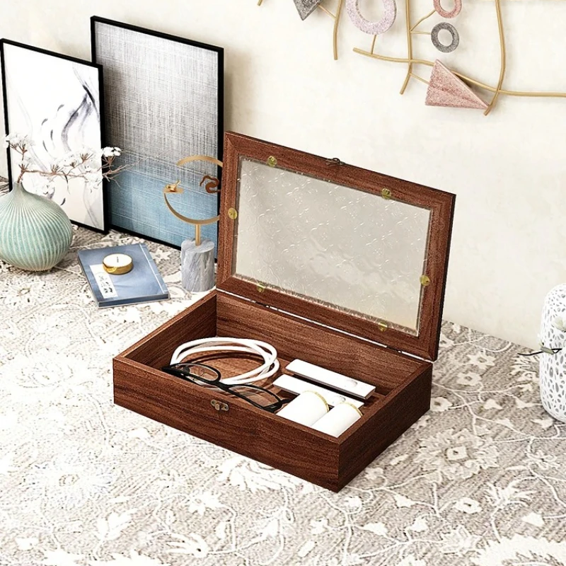 New Style Haitang Flower Wooden Glass Flip Storage Box Vintage Cosmetics Jewelry Display Box Desktop Organization Perfect Gift
New Style Haitang Flower Wooden Glass Flip Storage Box Vintage Cosmetics Jewelry Display Box Desktop Organization Perfect Gift