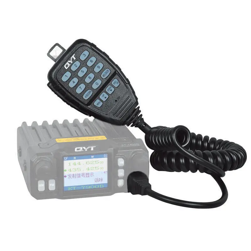10pcs NEW DTMF Speaker Microphone for QYT KT-8900D KT-8900 KT8900R KT-7900D Mini-9800 KT8900 Car Mobile Radios
10pcs NEW DTMF Speaker Microphone for QYT KT-8900D KT-8900 KT8900R KT-7900D Mini-9800 KT8900 Car Mobile Radios