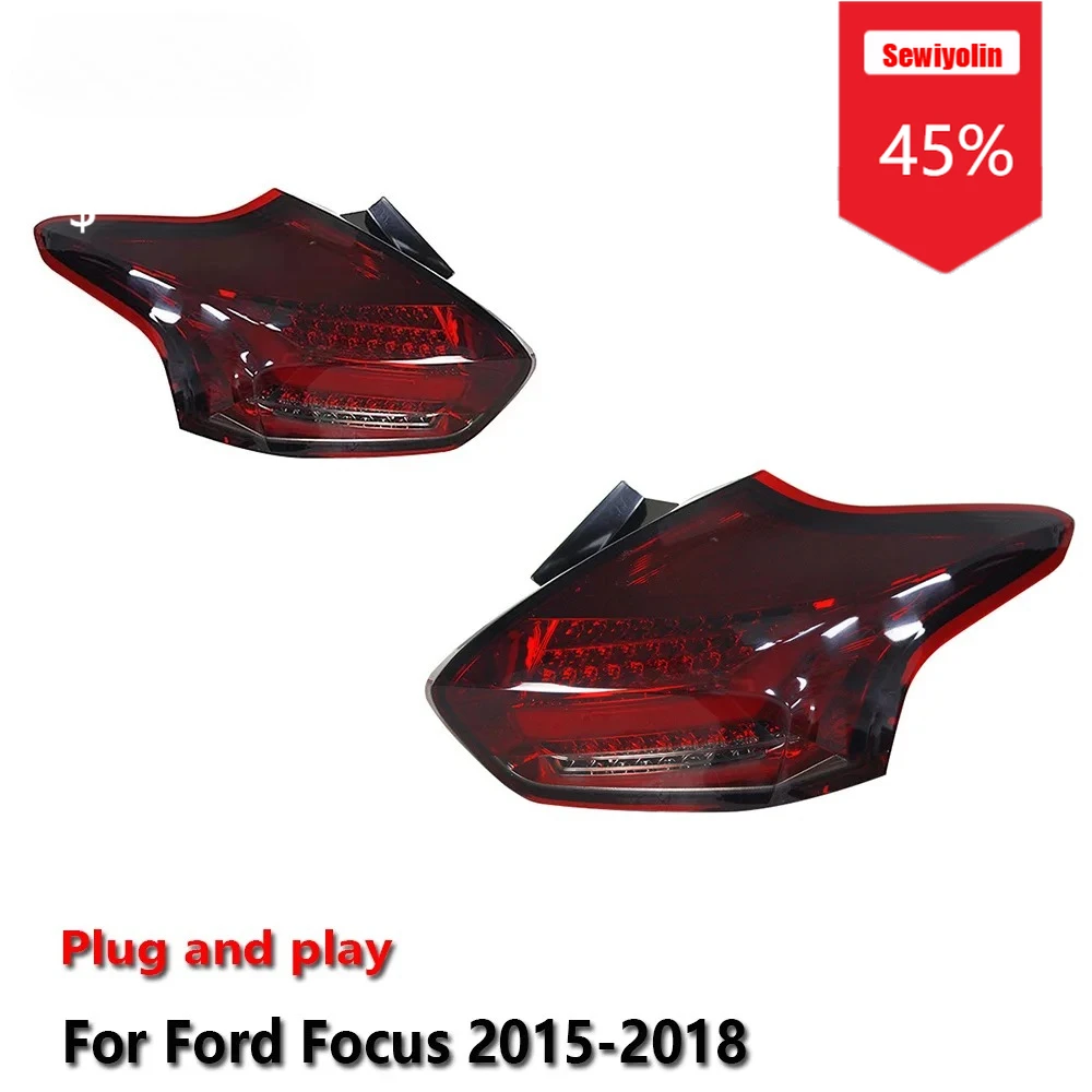 Sewiyolin автомобильные светодиодные задние фонари в сборе для Ford Focus 2015-2018 авто противотуманные DRL тормозные указатели поворота Plug and Play
Sewiyolin автомобильные светодиодные задние фонари в сборе для Ford Focus 2015-2018 авто противотуманные DRL тормозные указатели поворота Plug and Play