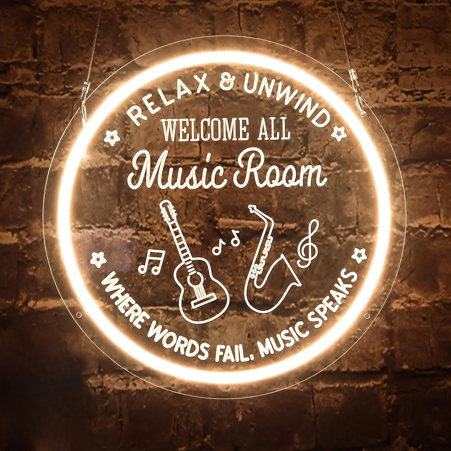 Live Music Neon Sign USB Guitar LED Neon Light 3D Art Wall Light Music Studio Party Bar Gaming Room Bedroom Decoration Gift
Live Music Neon Sign USB Guitar LED Neon Light 3D Art Wall Light Music Studio Party Bar Gaming Room Bedroom Decoration Gift