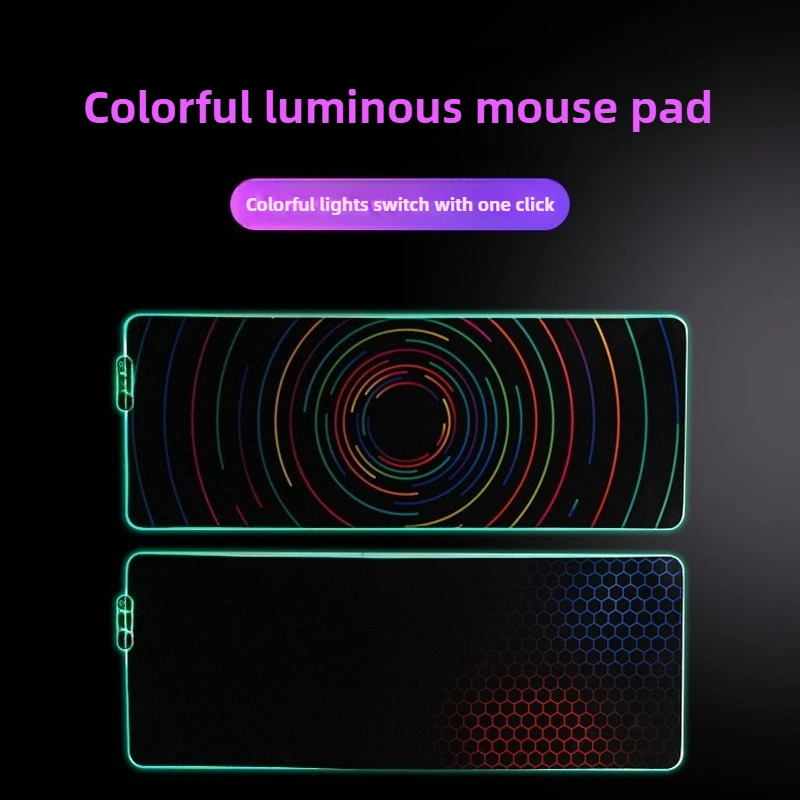 Киберспортный супер большой светящийся RGB коврик для мыши красочный светодиодный игровой аниме светящийся коврик для мыши
Киберспортный супер большой светящийся RGB коврик для мыши красочный светодиодный игровой аниме светящийся коврик для мыши
