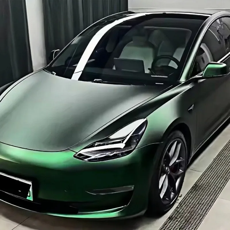 3M Car Body Color Changing Film Electroplated Matte Chrome Subvenom Green PET PPF Air Release Not Layered Abrasion Proof Vehicle
3M Car Body Color Changing Film Electroplated Matte Chrome Subvenom Green PET PPF Air Release Not Layered Abrasion Proof Vehicle