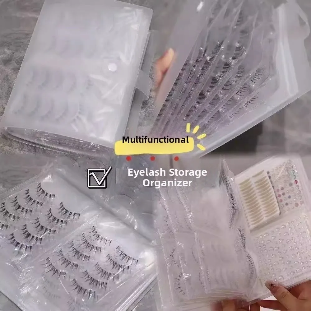 Multi-functional False Eyelash Storage Book Large Capacity Portable Travel Photography Storage Bag Convenient
Multi-functional False Eyelash Storage Book Large Capacity Portable Travel Photography Storage Bag Convenient