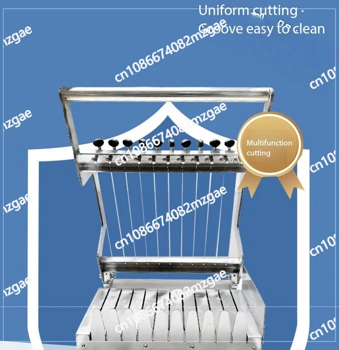 Large commercial multifunctional manual soap bar cutting machine, suitable for cutting chocolate cake and cheesecake into pieces
Large commercial multifunctional manual soap bar cutting machine, suitable for cutting chocolate cake and cheesecake into pieces